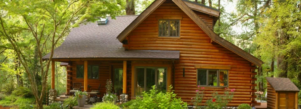 Drewniany dom